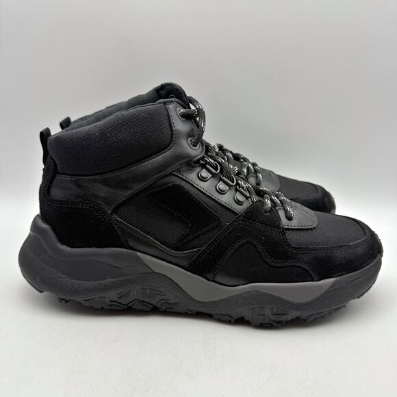 SAS Mens Hi Country-Y Hiking Boots 9 M Black Cast Iron Lace Up Lightweight NIB - Picture 4 of 13